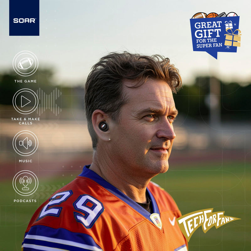 SOAR Collegiate True Wireless Earbuds v.7, Oklahoma Sooners