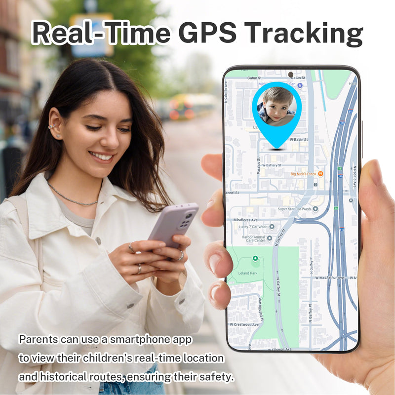 Kids Smart Watch with GPS Tracker,