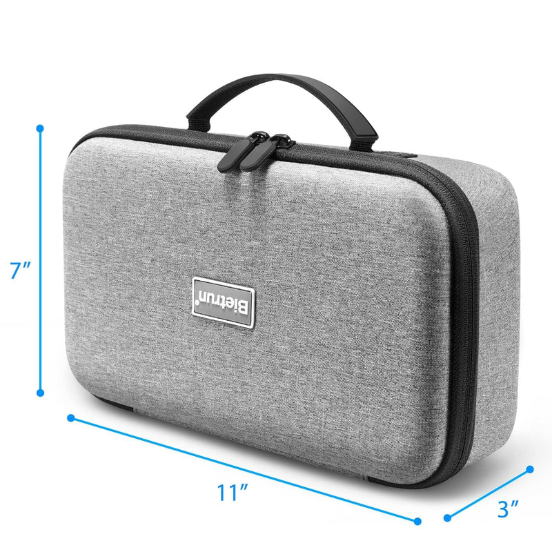 Bietrun Portable Microphone Storage Case Wireless Mics WXM 02/WXM 04/WXM 19/WXM19A/WXM 21, EVA Hard Shell Exterior Case, Case Only