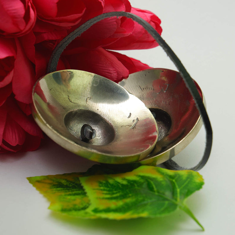 [AUSTRALIA] - Himalayan Bazaar Tingsha Cymbals Bells - Easy To Play - Meditation Mindfulness Bronze Chime For Chakra Healing Sound Bath Spiritual Gifts Handcrafted Tibetan 