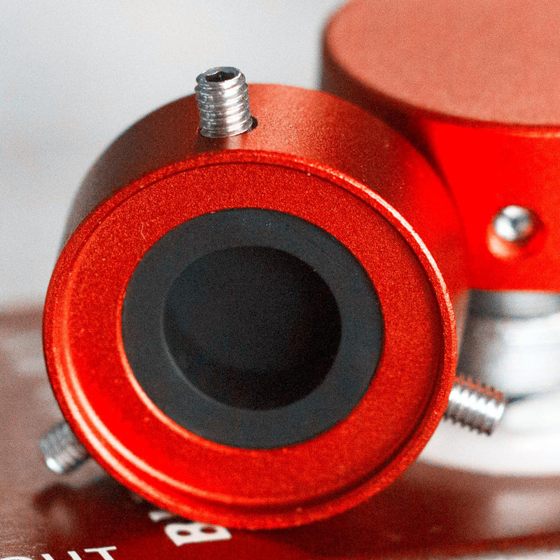 Footswitch Topper Guitar Pedal Button Caps with 3 Set Screws and Protective Fitting Increasing Accuracy,Comfort for Common Switches diameter of 3/8"| SOLUTEK BUTTONS V1 12Pcs Red Blue Gold RedBlueGold