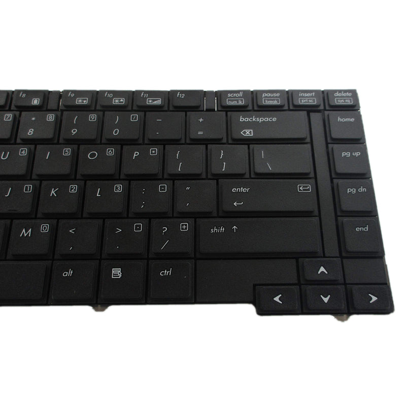 SUNMALL New Keyboard Replacement with Pointer Compatible with HP EliteBook 8440p 8440w Series Black US Laptop Compatible with Part Number 594052-001 598042-001 …