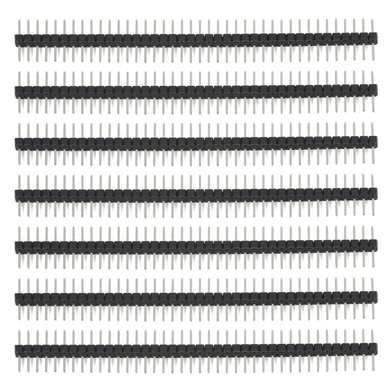 PENGLIN Pack of 20 Long Pins 40 Pin Breakaway Headers 2.54 mm Pitch Same Length Long Centred 6.25 mm on Both Sides 15 mm Total