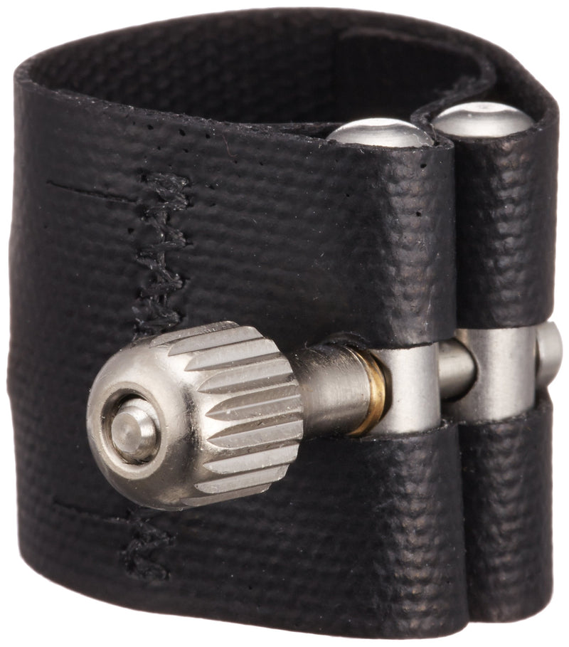 Rovner L4 Light Ligature with Cap for Eb Clarinet, Nickel Fittings
