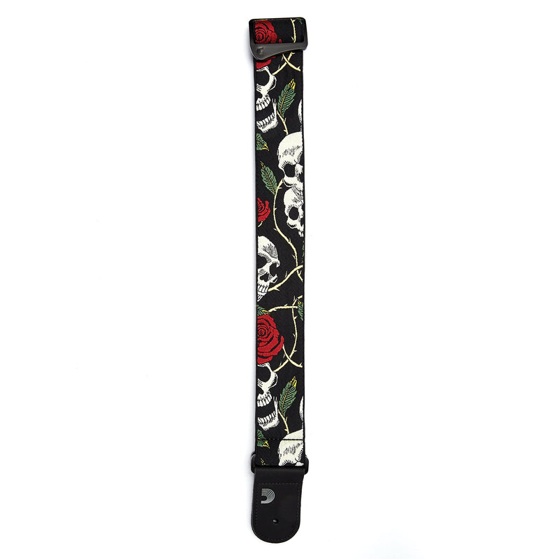D'Addario Accessories D'Addario Woven Guitar Strap - Guitar Accessories - Electric Guitar Strap, Acoustic Guitar Strap, Acoustic Electric Guitar Strap & Bass Guitar Strap - Immortal Love