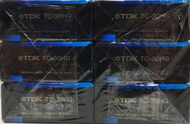 TDK 30 Minute Vhs-c Hg Ulitimate 214777 Ep Sp