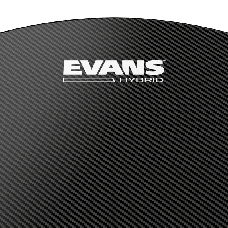 Evans Hybrid Black Marching Snare Drum Head-14 Inch Drumhead Pack (SB14MHB) 14 Inch