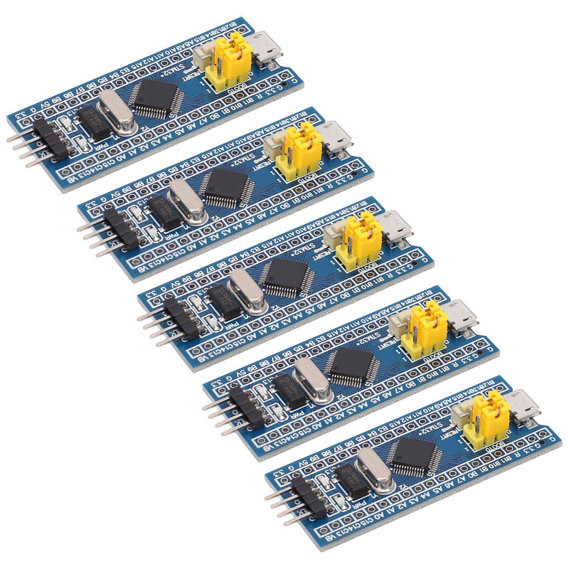 STM32F103C8T6 Minimal, Electronic Component Module Component Module Electronic Component Module System Development Board with Overcharging, Overdischarge, Short Circuit Protection, Mirco Pack of 5