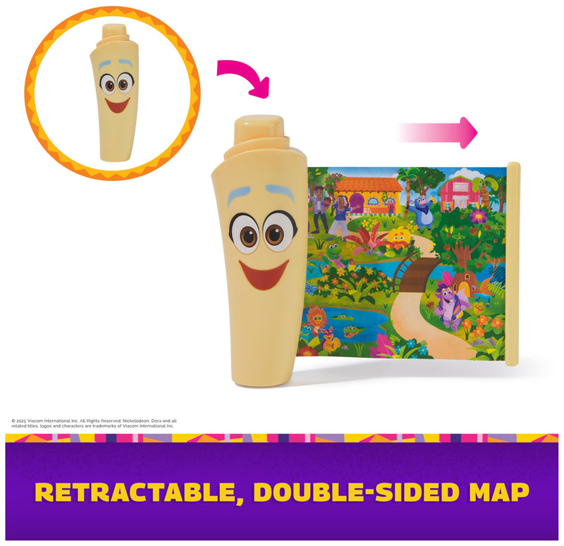 [AUSTRALIA] - Dora, My Adventure Backpack, with Explorer Accessories‚ Toy Binoculars, Map & Compass, Kids Toys for Girls & Boys Ages 3 & Up 