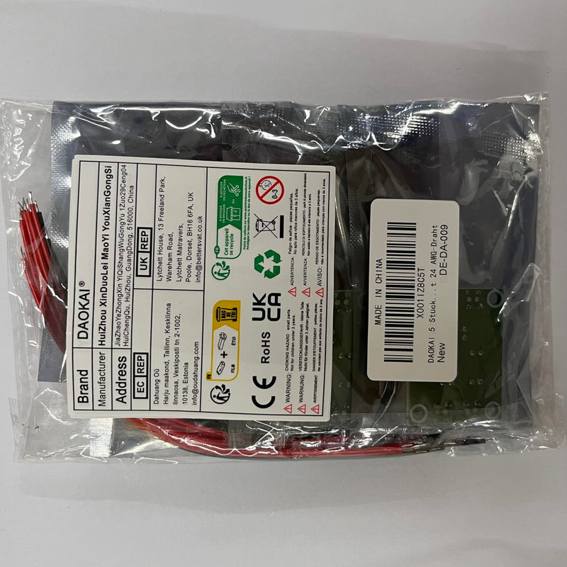 5 Pcs PC817 2 Channel Optocoupler Isolation Module 3.6-30V Voltage Converter Driver Photoelectric Isolated Board for Control Relay with 24AWG Wire