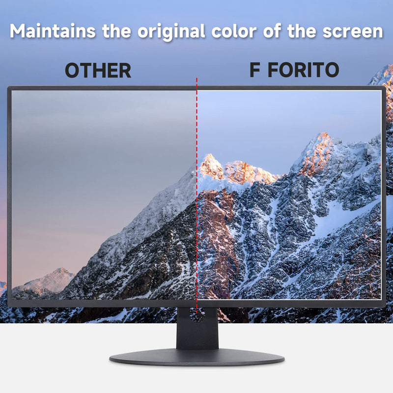 [2 PACK] 24 inch Anti Glare (Matte) Screen Protector Compatible with All Brands of 24" Widescreen Desktop with 16:9 Aspect Ratio Monitor(SIZE: 24" Diagonal x 20.9" Width x 11.8" Height) 24" 16:9 - Anti Glare