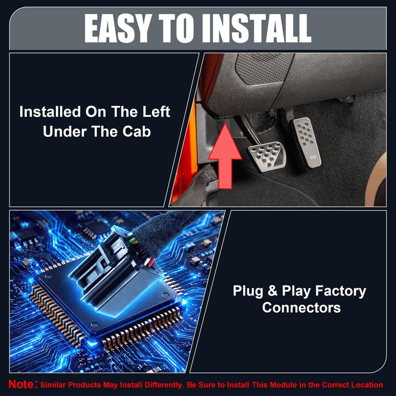 Auto Start Stop Eliminator for Jeep Plug Play Autostop Disabler Not Fit 4XE | Wrangler JL JLU 2018-2026 & Gladiator JT 2020-2026, Auto Start-Stop A-Off Harness Accessories