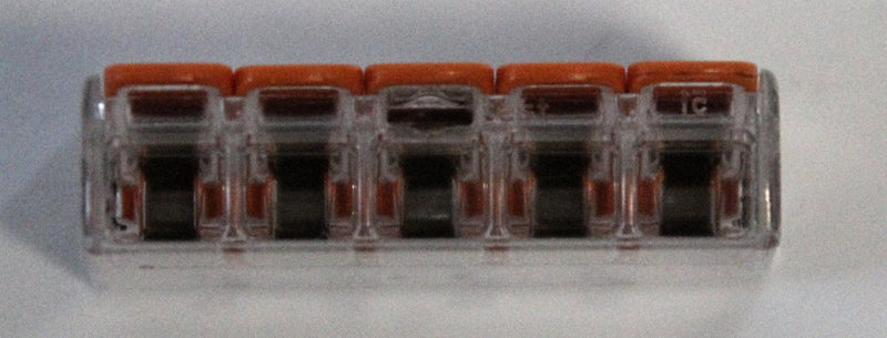 Wago 221 clip set, 25 x 221-412, 221-413 221-415 cable connector in resealable box – original WAGO