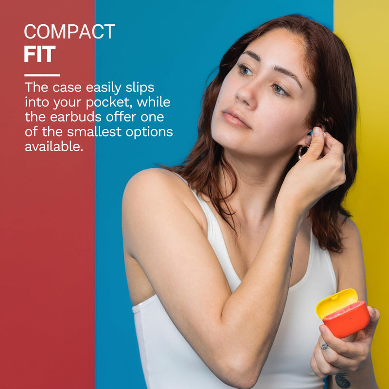 JLab Go Pop+, True Wireless Earbuds, Bluetooth 5, Dual Connect, IPX4, App Support, Confetti Pop+