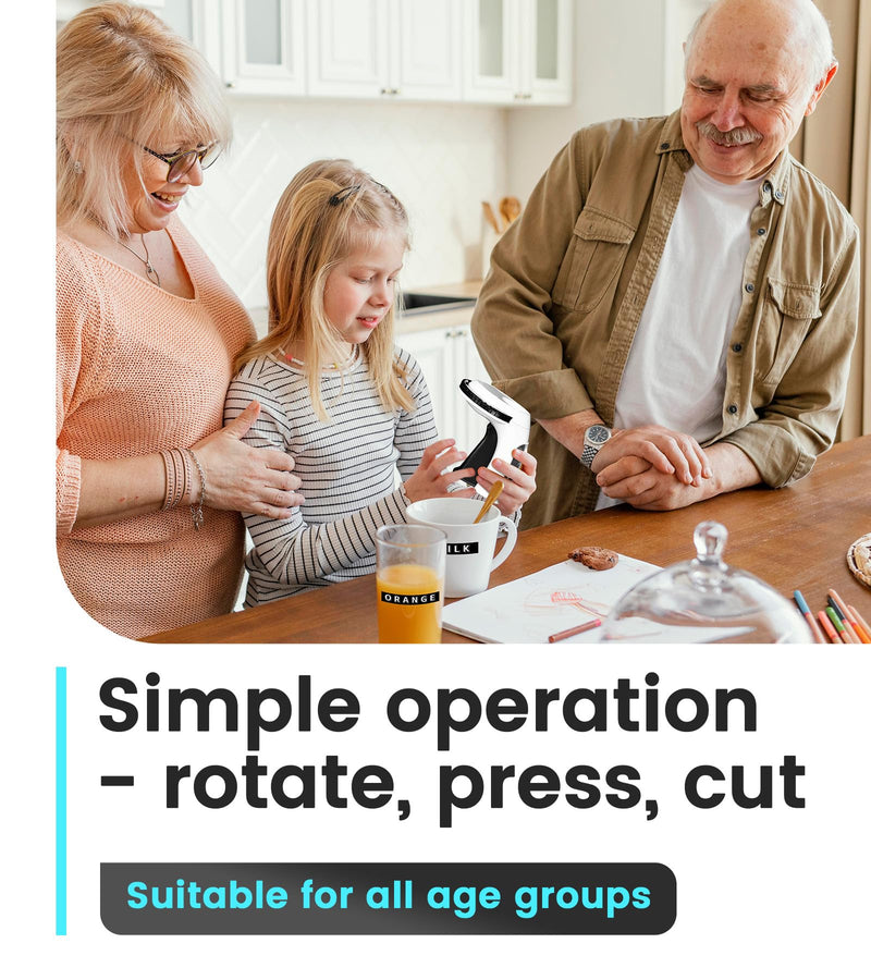 [AUSTRALIA] - Embossing Label Maker Machine with Tapes, Vintage Manual Label Maker Embossed, Retro Punch Emboss Labeler with 1 Rolls 3D Embosser Tapes Waterproof for Home Kitchen DIY Crafting Kids, Black 1 Embosser with 1pk tapes 
