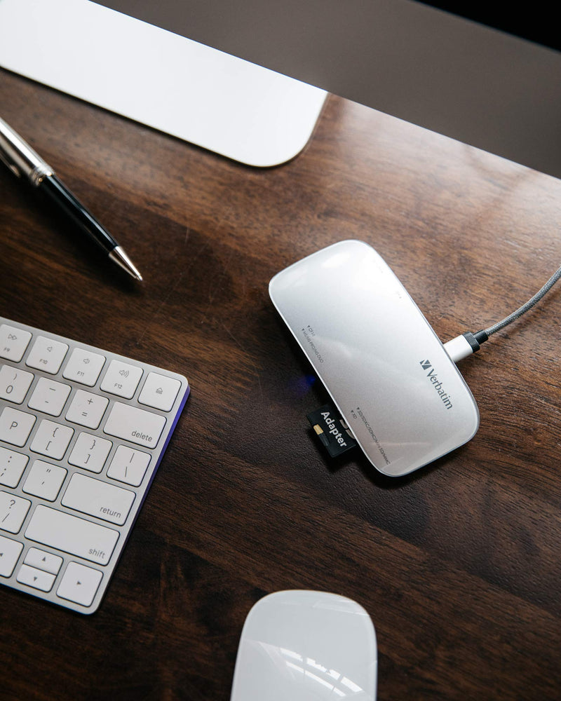 Verbatim Universal Card Reader, USB 3.0 - Silver (97706)