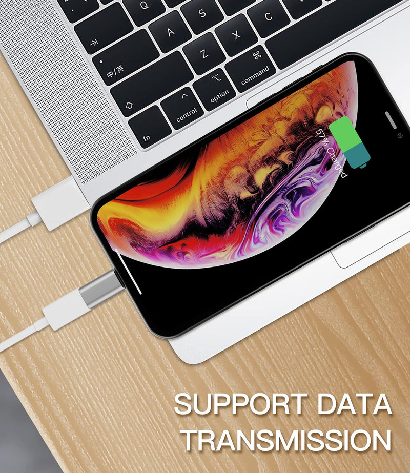 [AUSTRALIA] - Micro USB to Lightning Adapter（3 Pack）Fast Charging Data Transmission Converter Micro USB Female Cable to Lightning Male Connector Compatible for Iphone 13 12 11 Pro Max Mini Xr Xs X 8 7 6 Ipad 