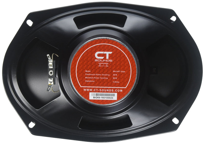 CT Sounds Bio 6" x 9" Speaker Sysytem, Black