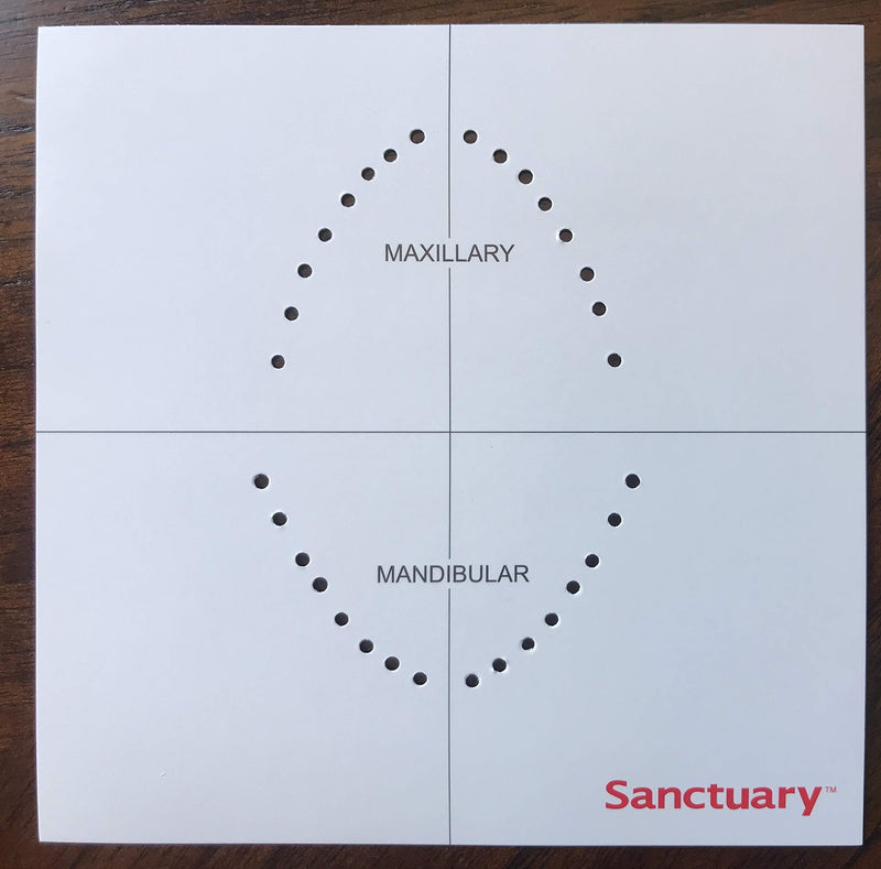 (Made in Malaysia) SANCTUARY Dental Dam Latex 5"X5" (Heavy Gauge) Blue Unscented, 52 Sheets, Powder-Free