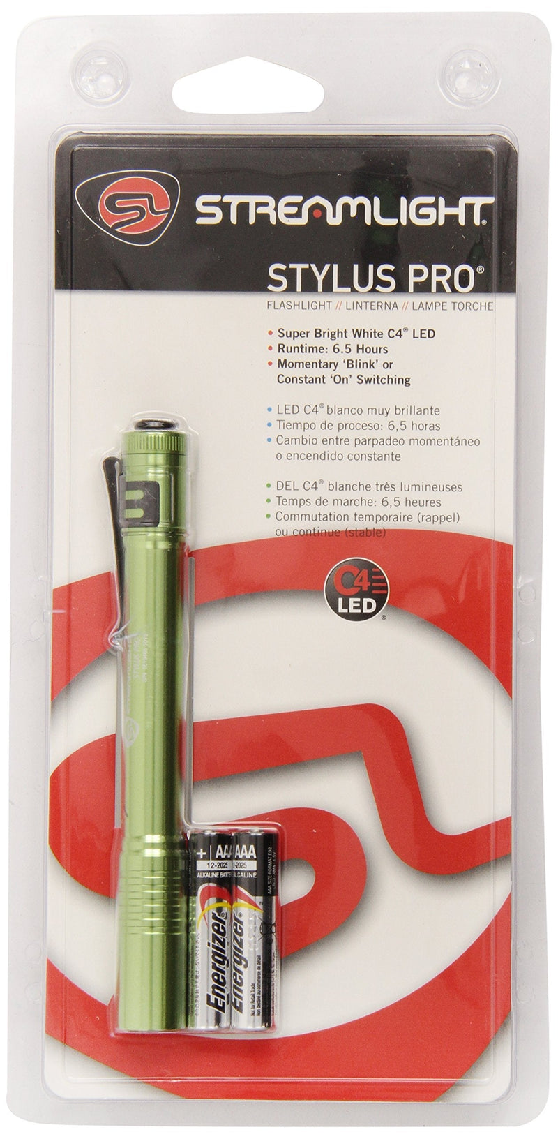 Streamlight (66129) Stylus Pro Pen Light, Lime