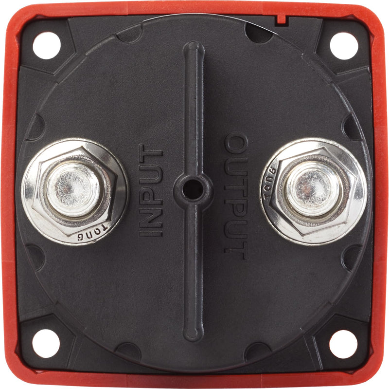 [AUSTRALIA] - Blue Sea Systems On/Off Battery Isolator Switch With Locking Key, Red, 6006 m‑Series One size On-Off w/Knob 