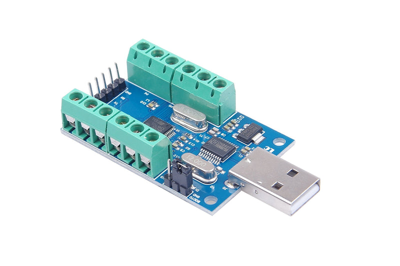 NOYITO USB 10-Channel 12-Bit AD Data Acquisition Module STM32 UART Communication USB to Serial Chip CH340 ADC Module