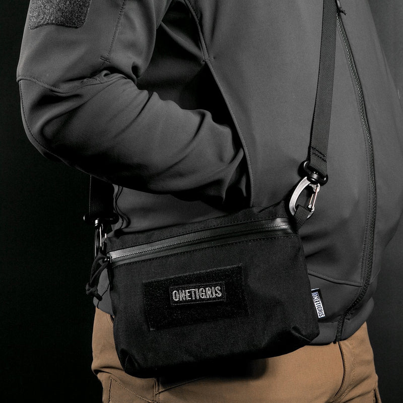 OneTigris Shoulder Straps Replacement Adjustable Strap for Briefcase Messenger Bag Black - 1 Pack