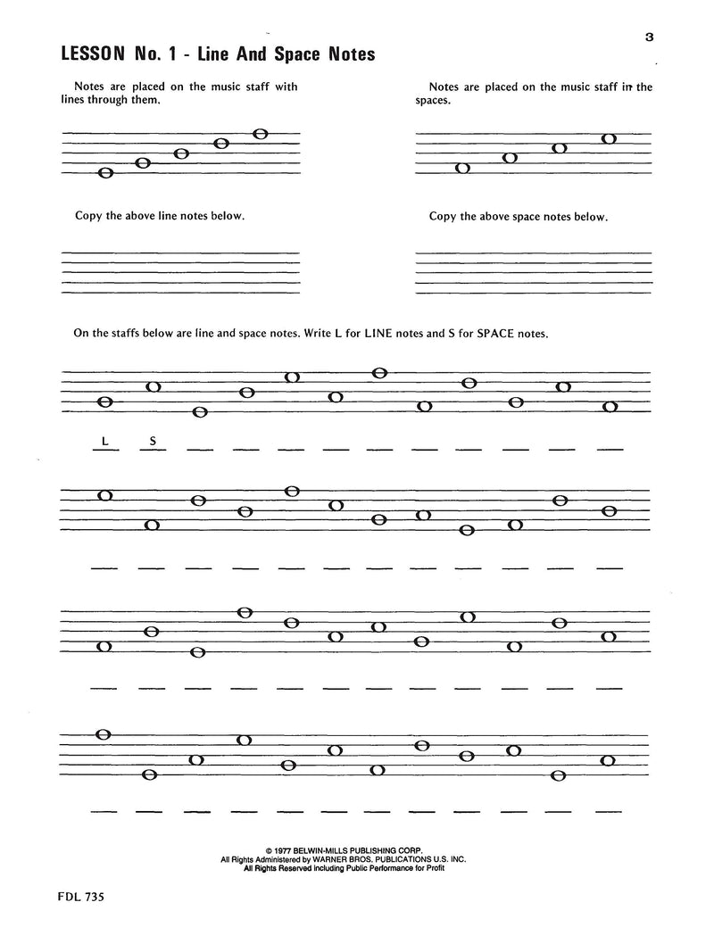 30 Notespelling Lessons: Level 1 (David Carr Glover Piano Library)