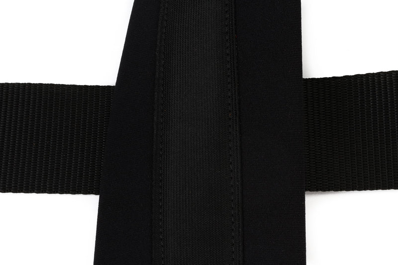Levy's Leathers PM48NP3-BLK 3-1/2-Inch Neoprene Padded Acoustic Guitar Strap Black Standard