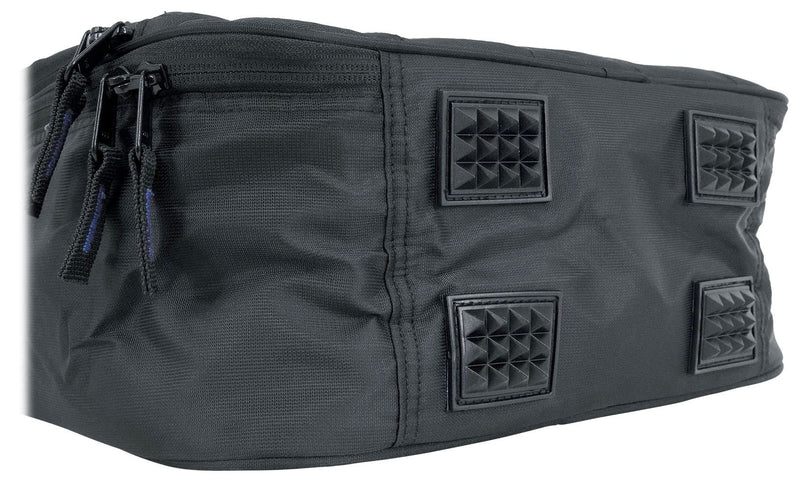 Rockville MB1313 DJ Gear Mixer Bag Case 13 x 13 x 6 Inches, Dual-Layer Foam Padding, YKK Zippers, Front Pocket, Adjustable Strap, for Mixers, Controllers, FX Pedals