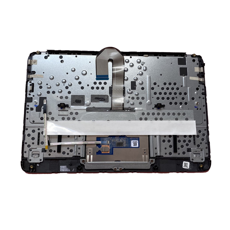Replacement for HP Chromebook 11 G8 EE Laptop Upper Case Palmrest Keyboard Touchpad Assembly Part L90339-001 Top Cover