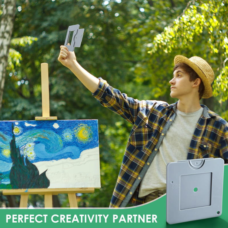 [AUSTRALIA] - View Finder, View Finder with Sliding Mechanism, View Finder with Color Isolation, View Finder for Painting, Drawing, Photography, and Any Other Place Where, Composition is Required 