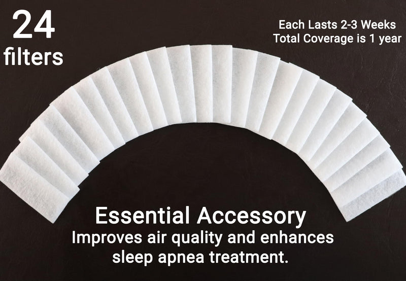 Aveen 24 CPAP Machine Filters, Compatible with ResMed AirSense 11. Enhance Your CPAP Experience with These Premium CPAP Supplies. A Must-Have CPAP Accessories.