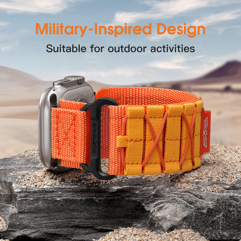 Bandletic Nylon Strap and Magnetic Band Compatible with Apple Watch