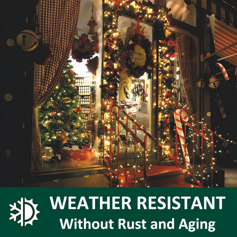 100 Pack 1/2 Inch Rope Light Clips with Stainless Steel Screws, P-Style Rope Light Mounting Clips, Outdoor Cable Clips for Christmas Parties Wedding 100 Pack 1/2 inch