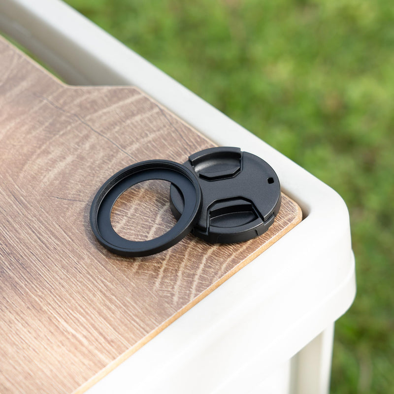 [AUSTRALIA] - Adherent Thread Filter Adapter Lens Adapter Ring for Canon V10 Camera, V10 Lens Adapter Installing 37MM UV CPL ND Filter, Includes 37mm Snap-On Lens Cap & Cap Keeper String（Not Include Any Filters） 