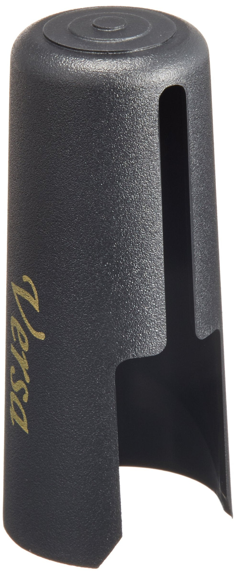 Rovner V1RVS Versa Ligature with Cap for Hard Rubber Soprano Sax, Gold Fittings