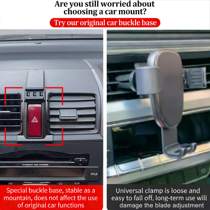 15W Magnetic Wireless Charging Car Mount Exclusive Snap-On Holder for Honda CR-V 2007-2011 Accessories Dedicated Phone Stand Compatible with MagSafe for iPhone 12-17 Series Honda CR-V for 2007-2011