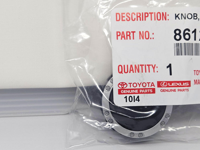 Compatible Replacement Radio Volume Knob Receiver Display Power Knob Dial for 2022-2025 Toyota Tundra Sequoia