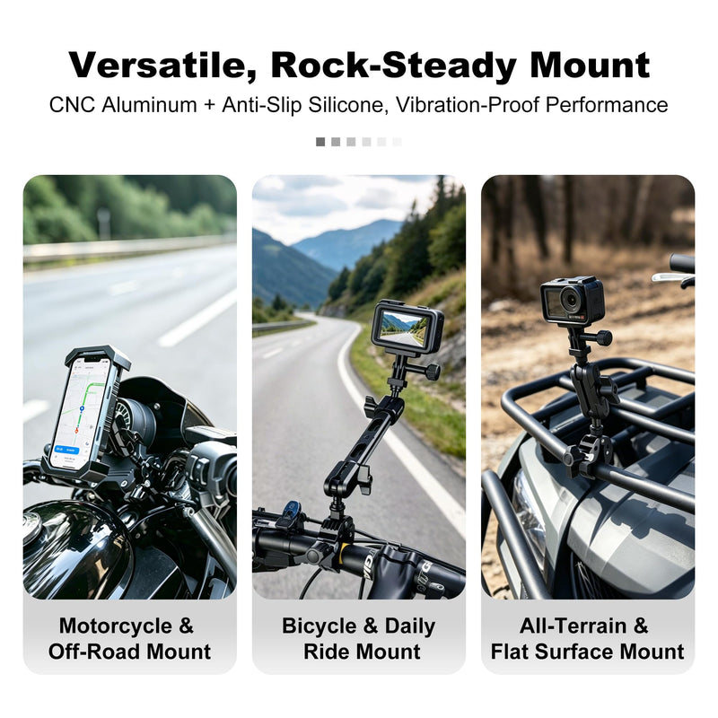 Heavy Duty 1 Inch Ball Head Clamp Mount