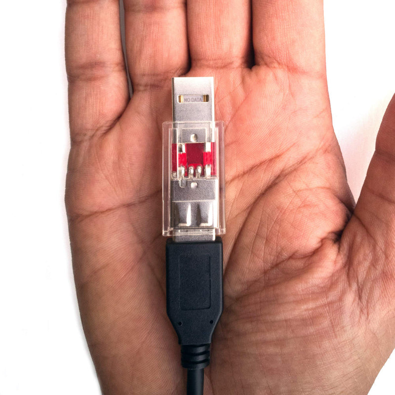 Transparent USB Data Blocker - Protect Against Juice Jacking