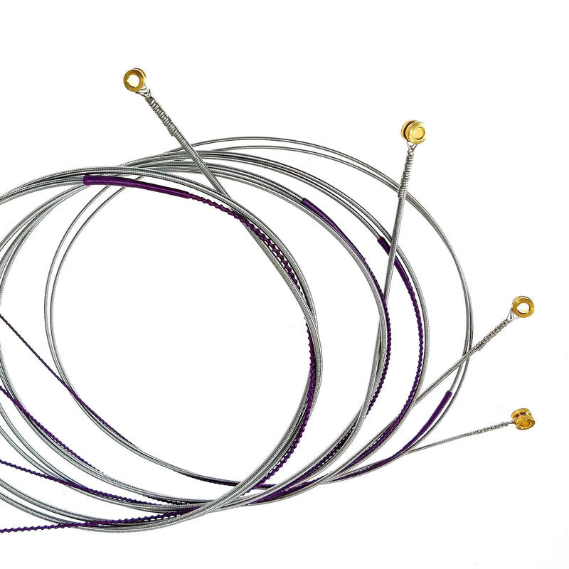 GHS Strings CM3050 4-String Bass Precision Flats, Stainless Steel Flatwound, 38" Winding, Custom Medium (45-105) Custom Med (45-105) Pack of 1