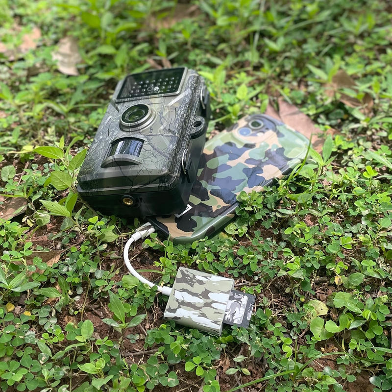 Trail Camera Viewer, Plug & Play for Hunters to View Images and Videos from Game Camera for iPhone 6S, SE, 7, 8, X, 11, 12, 13, 14 Series For iPhone 6S - 14 series