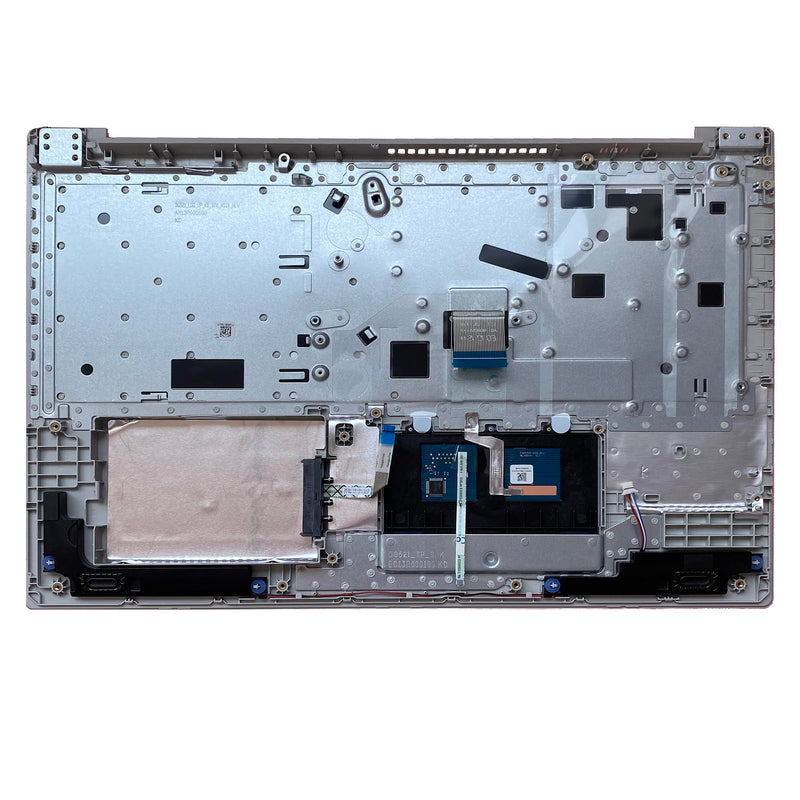 Replacement for Lenovo IdeaPad 320-15 320-15IKB 330-15AST 320-15IAP 320-15ABR Laptop Upper Case Palmrest Keyboard Touchpad Assembly Part 5CB0N86311 80XS0024US SN20M63090 Top Cover Sliver