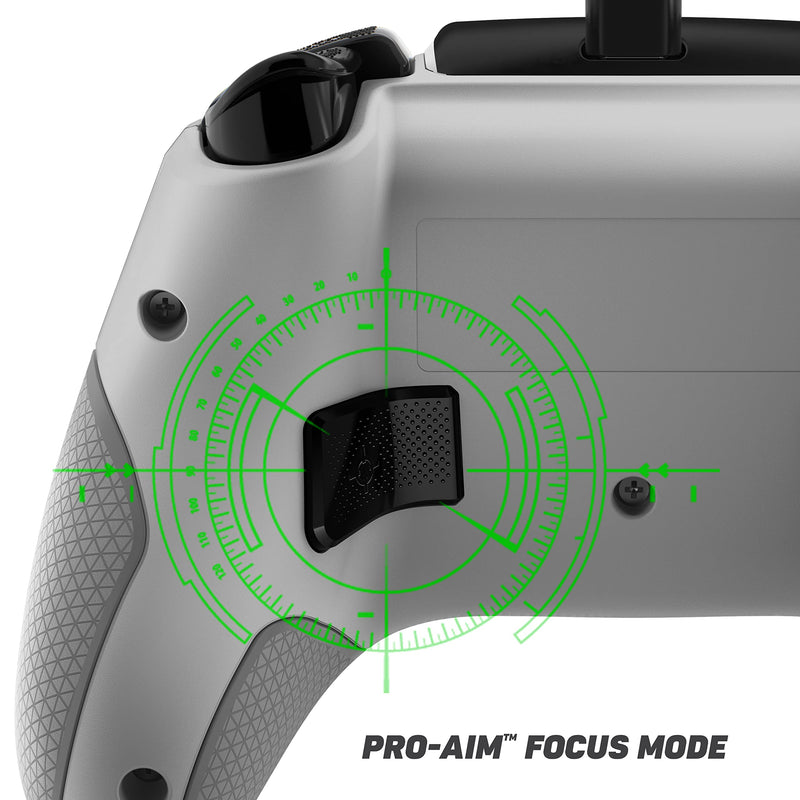 Turtle Beach Recon Controller Wired Gaming Controller for Xbox Series X & Xbox Series S, Xbox One & Windows 10 PCs Featuring Remappable Buttons, Audio Enhancements, and Superhuman Hearing - White