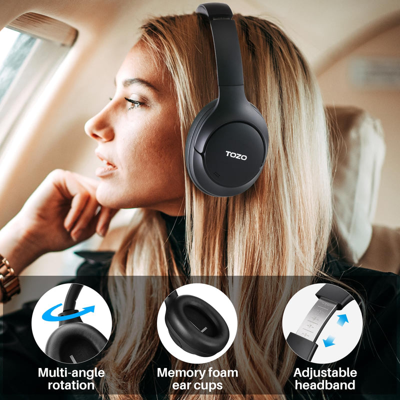 TOZO HT2 Hybrid Active Noise Cancelling Headphones, Headphone Case Cover HT2 HA1 HT1 Wireless Headphones,