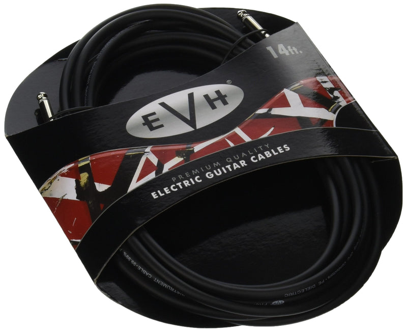 EVH Premium 14-Feet Oxygen Free Copper Instrument Cable with Two Straight-End Switchcraft Plugs
