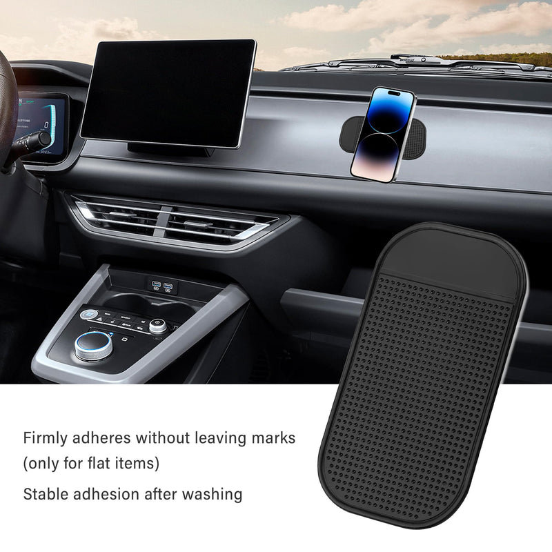 10PCS Sticky Pad for Car Dashboard,Non Slip Dash Pad Dashboard Mat for Phones,Keys,Coins,PU Silicone Dashboard Sticky Pad Car Organizer Car Accessories for Most Cars