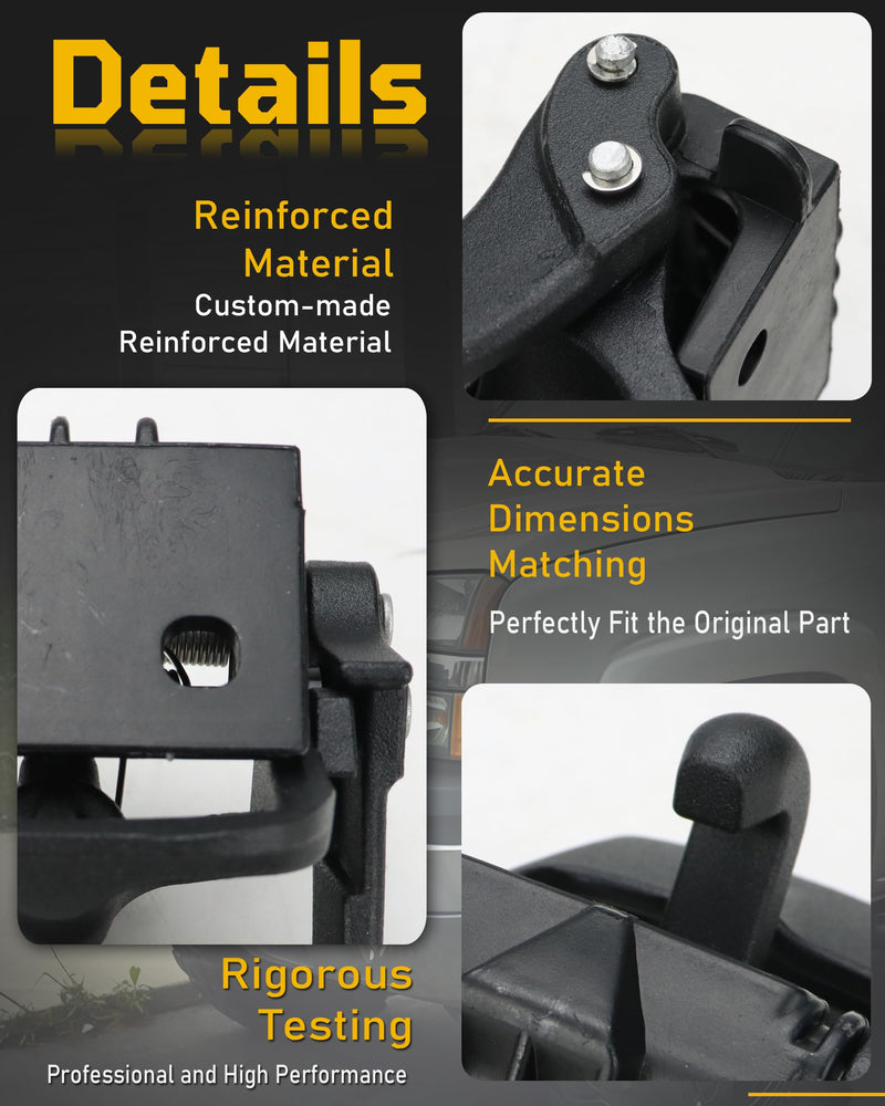 Folding Top Latch Compatible with Jeep Wrangler JL Gladiator 2018-2024 | 68391566AB Compatible with Jeep Wrangler JL Gladiator 2018 2019 2020 2021 2022 2023 2024 Folding Top Latch 68391566AA