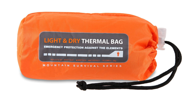 [AUSTRALIA] - Lifesystems Heatshield Emergency Thermal Bag for Hiking, Mountaineering and Outdoor Survival Single 